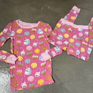 Little Sleepies Cookies and Milk Pajamas